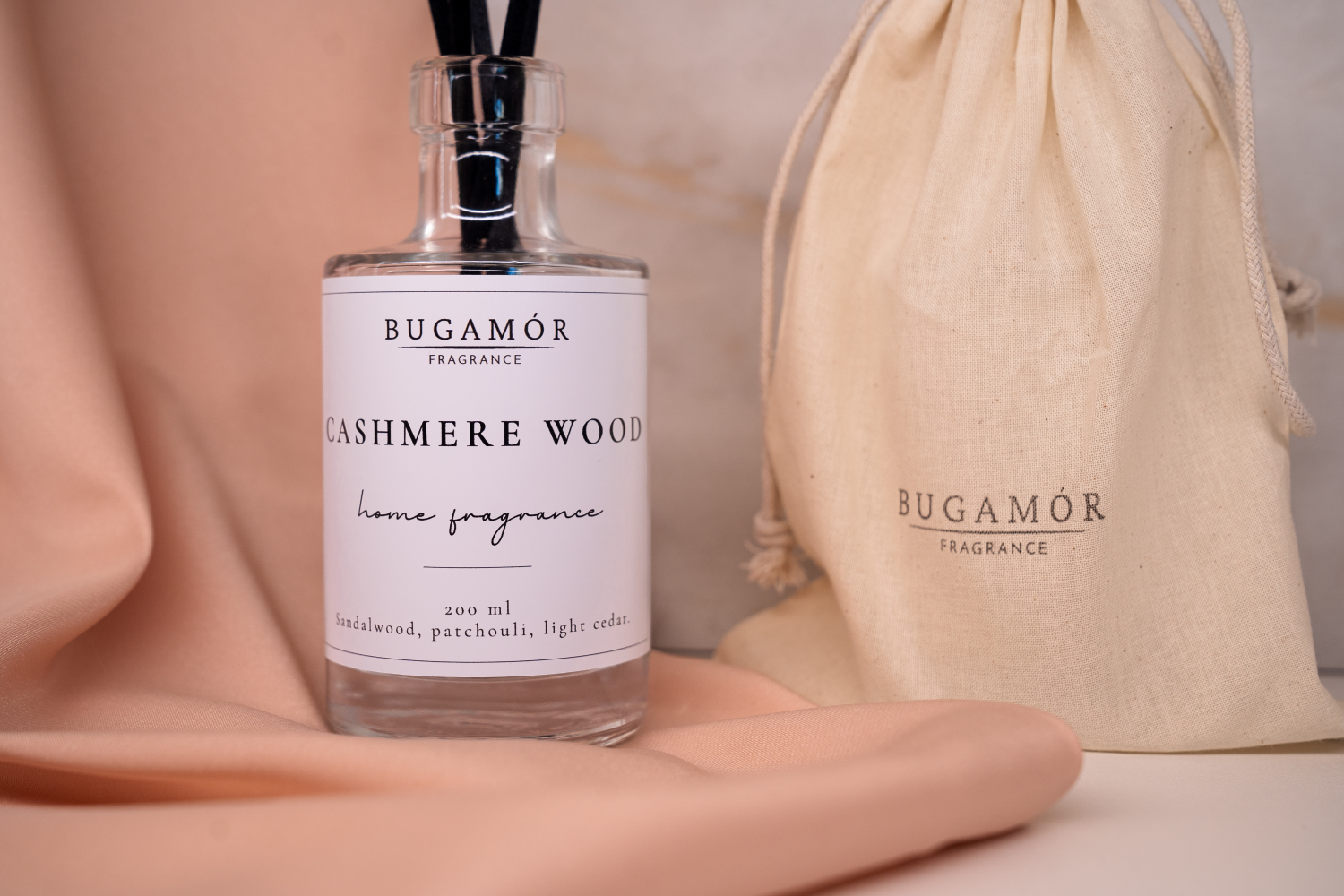 BUGAMÓR FRAGRANCE namų kvapas „Cashmere Wood“ - Image 6